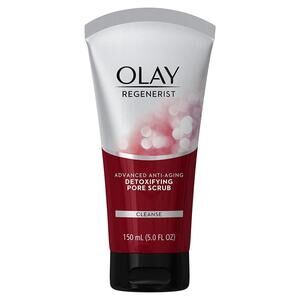 Olay Regenerist Detoxifying Pore Scrub Cleanser, 5.0 Fluid Ounce